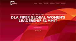 Desktop Screenshot of dlapiperwomenssummit.com